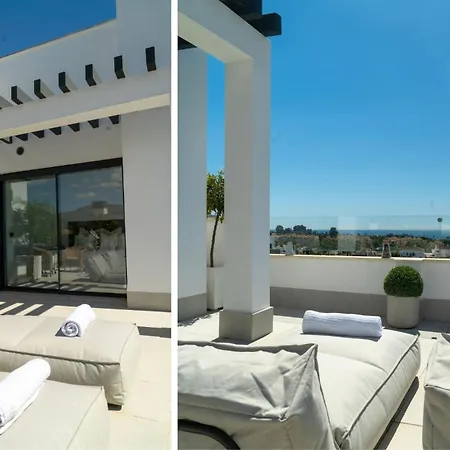 Villa Sophisticated 3-bedroom Designer In With Panoramic Sea Views *